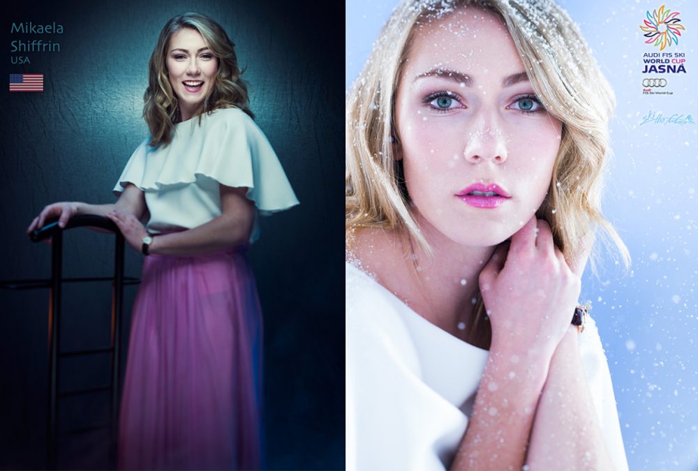 Fotenie Mikaela Shiffrin
